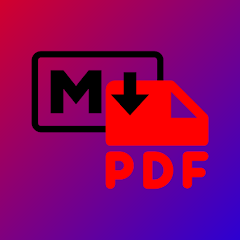 Convert Markdown to PDF icon